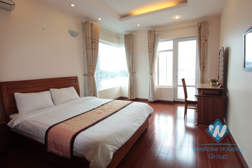 One bedroom apartment for rent on the lake in Tay Ho, Hanoi, Vietnam